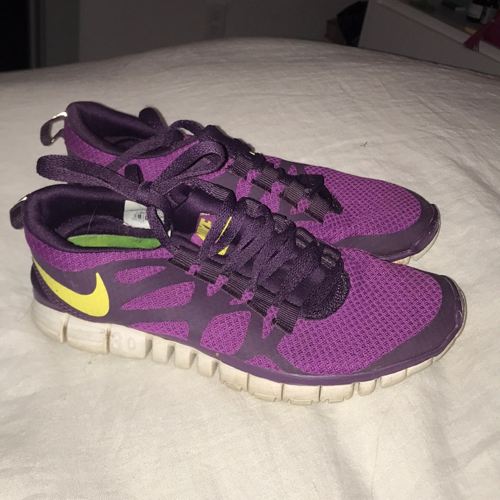 Purple Nike Shoes